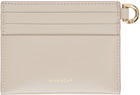 Givenchy Beige 4G Card Holder