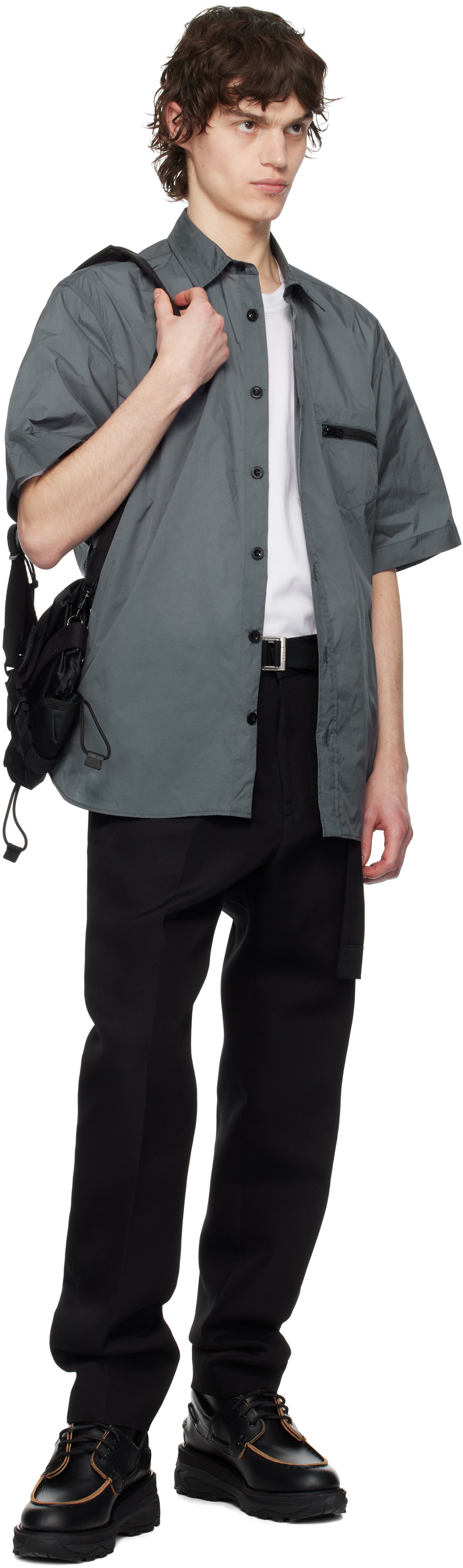 sacai Black Alice Crossbody Bag