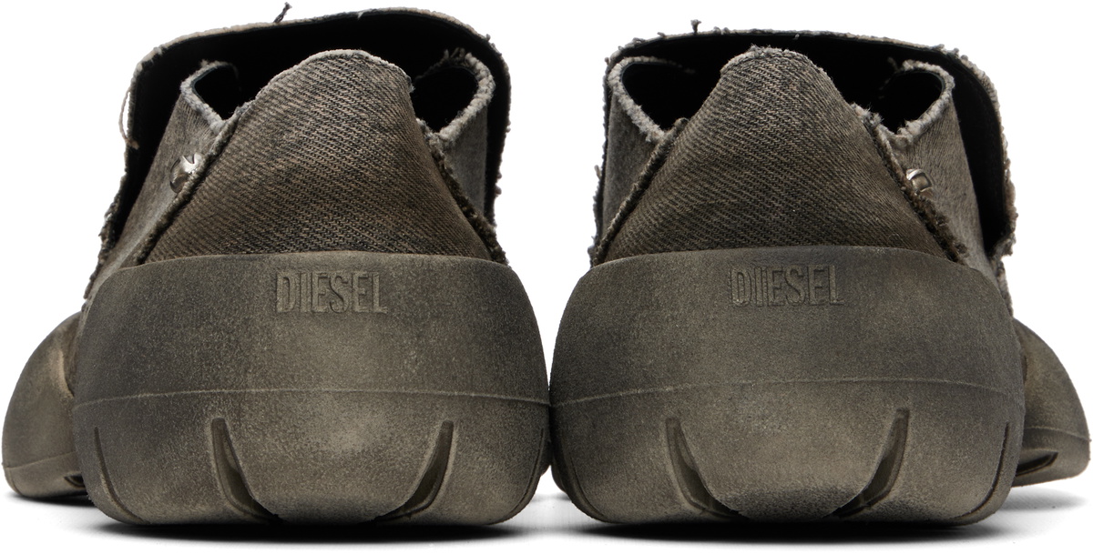 Diesel Gray D-Mathieu SC Sneakers