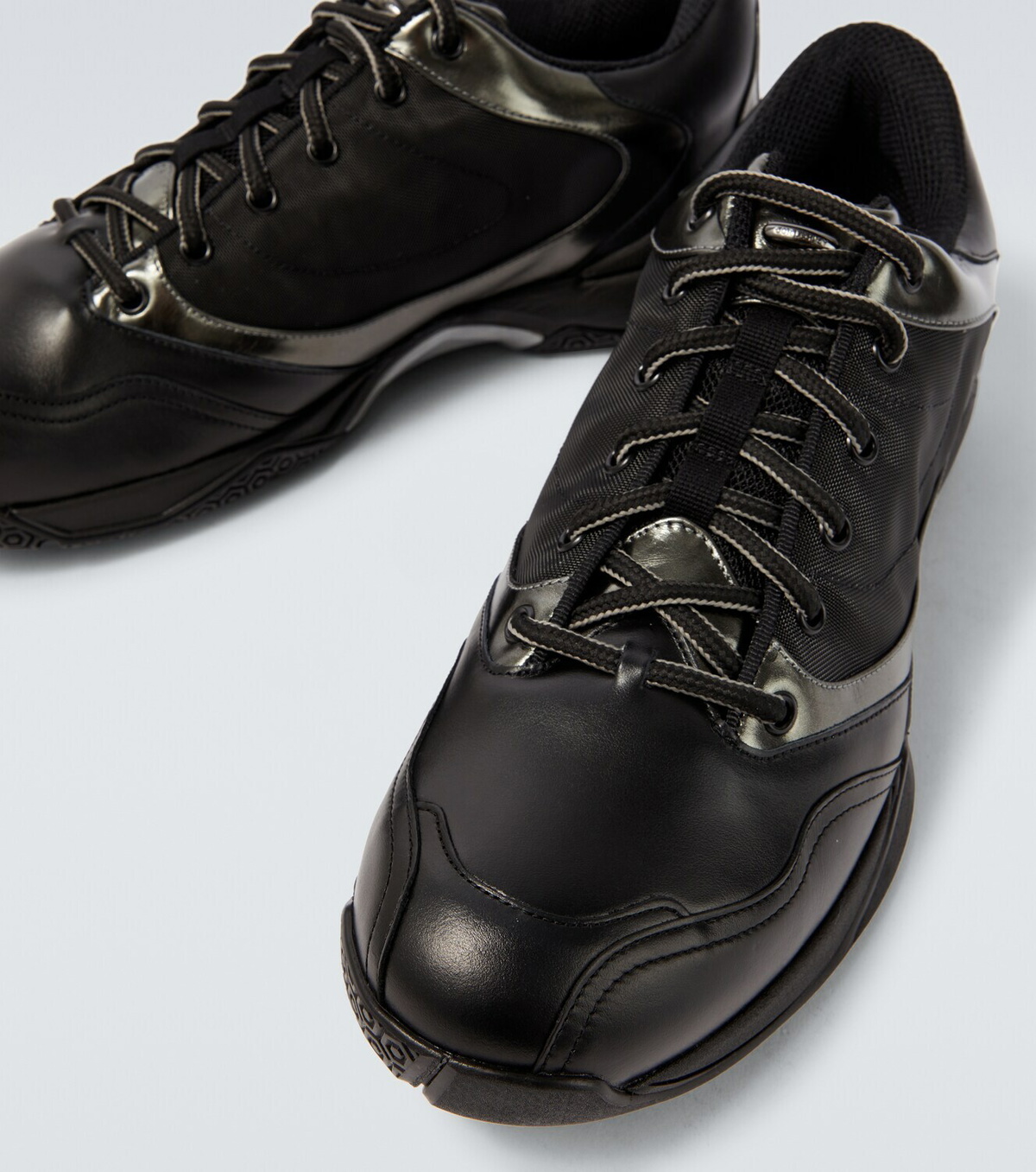 Our Legacy Wildheart leather-trimmed sneakers Our Legacy