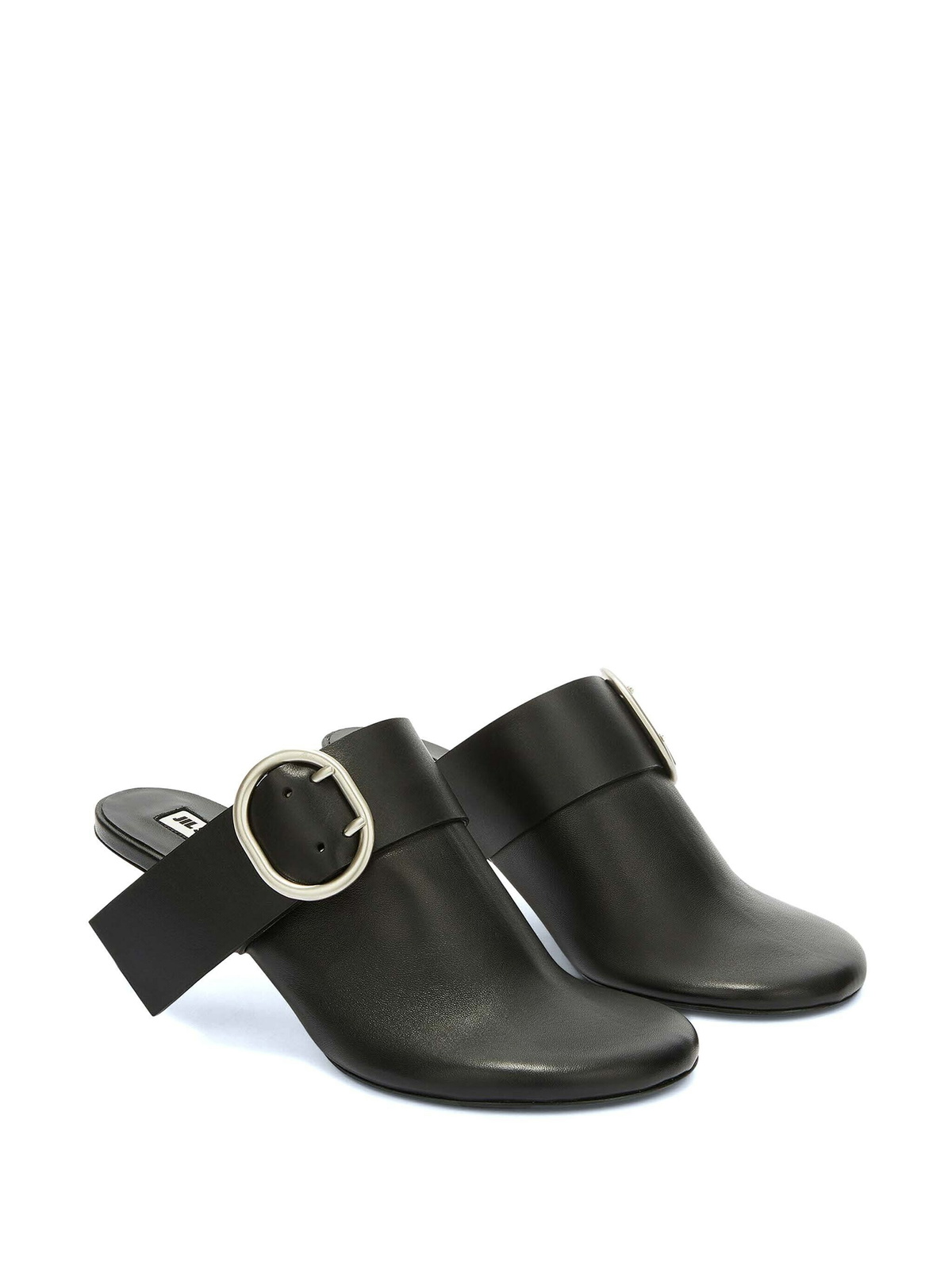 Jil Sander Mule Shoe in Black