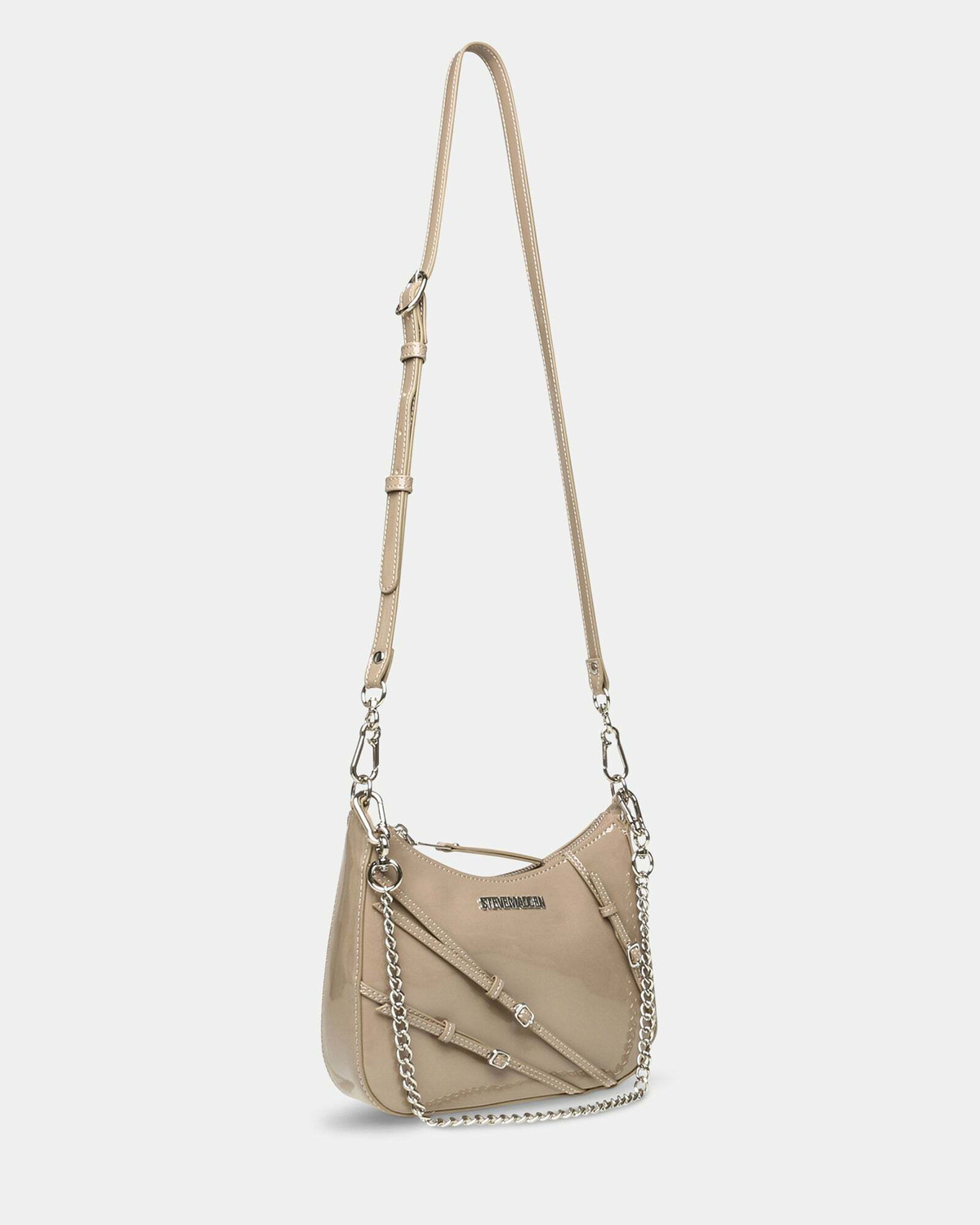 Steve Madden Bliana-2 Bag in Taupe Patent