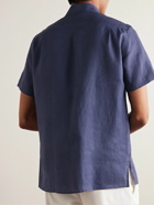 Loro Piana - Arizona Linen Shirt - Blue