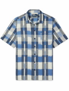 Polo Ralph Lauren - Checked Linen and Cotton-Blend Shirt - Blue