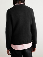 Polo Ralph Lauren - Embroidered Intarsia Wool Sweater - Black