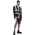 VETEMENTS Black Reflector Tailored Jacket