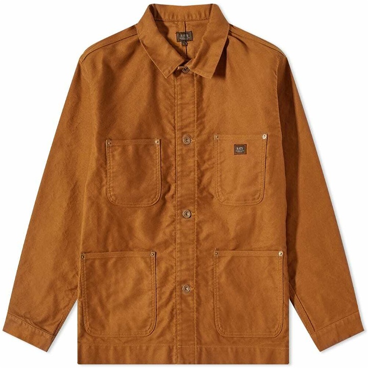 Photo: Rats Men's Moleskin Coverall Jacket in Brown
