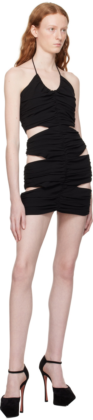 Mônot Black Cut Out Minidress
