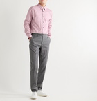 Theory - Sylvain Slim-Fit Cotton-Blend Poplin Shirt - Pink