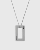 Le Gramme 3.4g Polished And Brushed Sterling Silver Necklace Silver - Mens - Jewellery