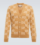 Gucci - GG jacquard wool cardigan