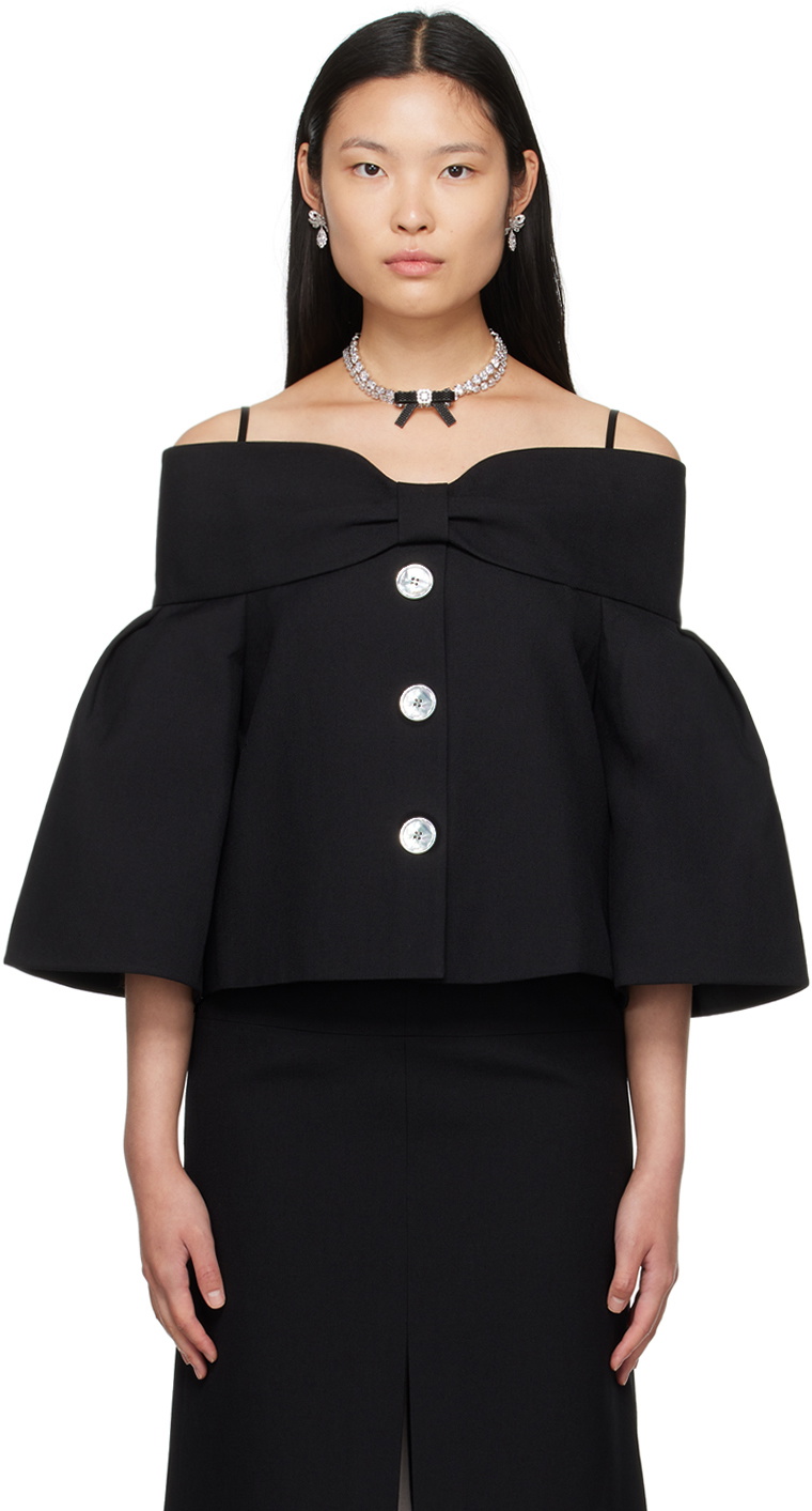 Shushu/Tong Black Bow Blouse Shushu/Tong