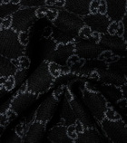 Gucci GG jacquard wool-blend scarf