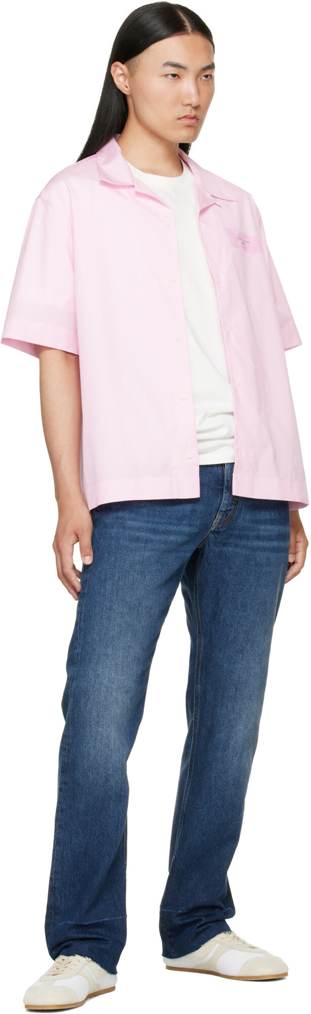 Givenchy Blue Fringed Vintage Jeans