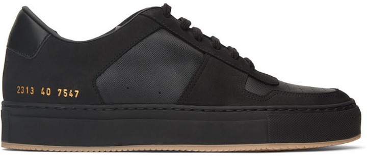 Photo: Common Projects Black BBall Low Sneakers