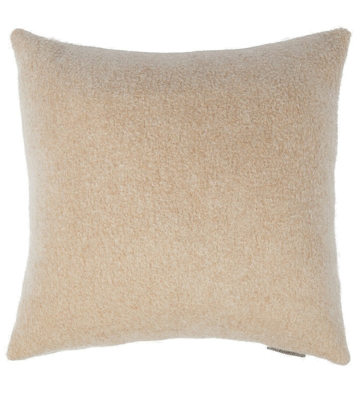 Photo: Brunello Cucinelli - Cashmere and wool-blend cushion