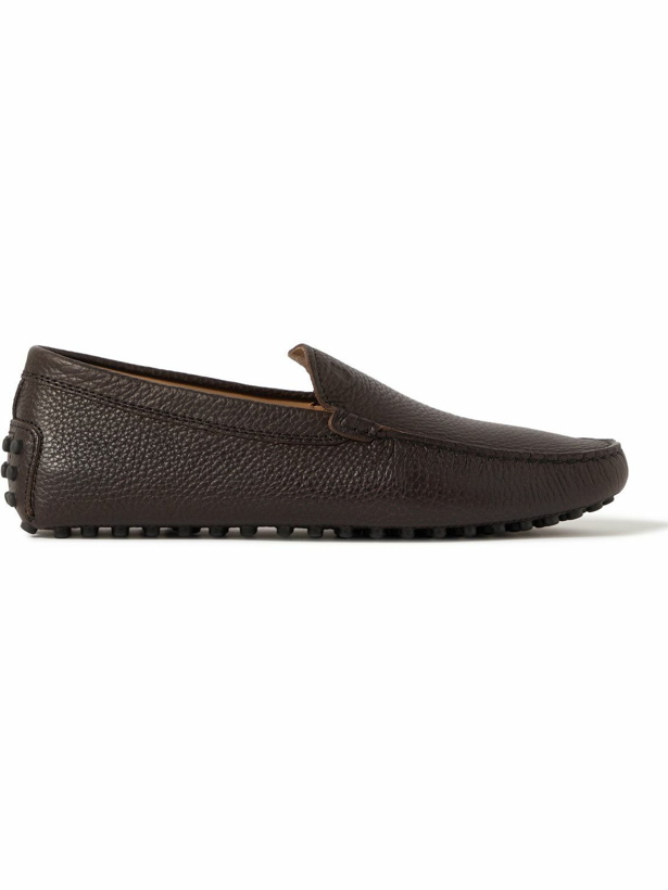 Photo: Tod's - Gommino Full-Grain Leather Driving Shoes - Brown