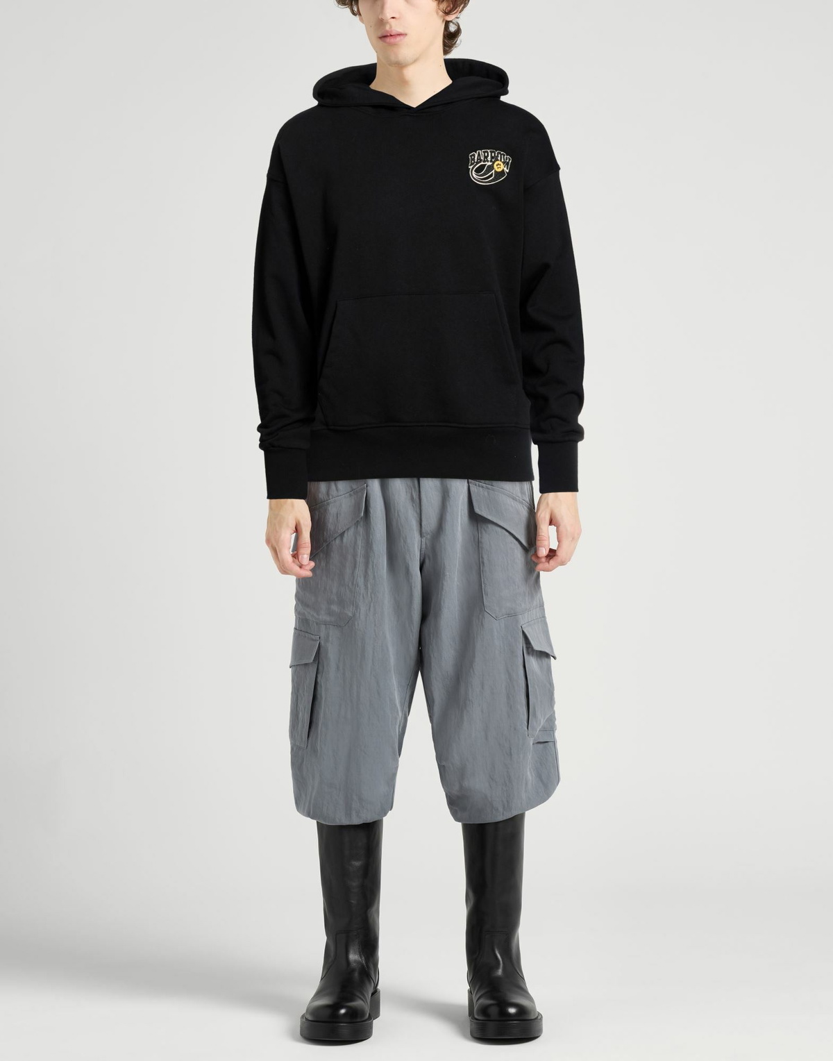 Barrow Mens Sweatshirt in Black
