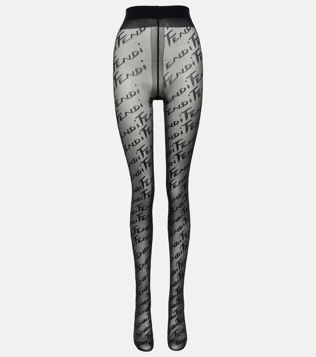 Fendi + Logo Tights