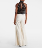 Nina Ricci Virgin wool flared pants