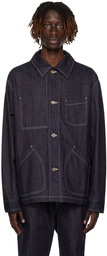 De Bonne Facture Navy Maquignon Denim Jacket