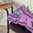 ICECREAM Men's Running Dog Cushion in Purple