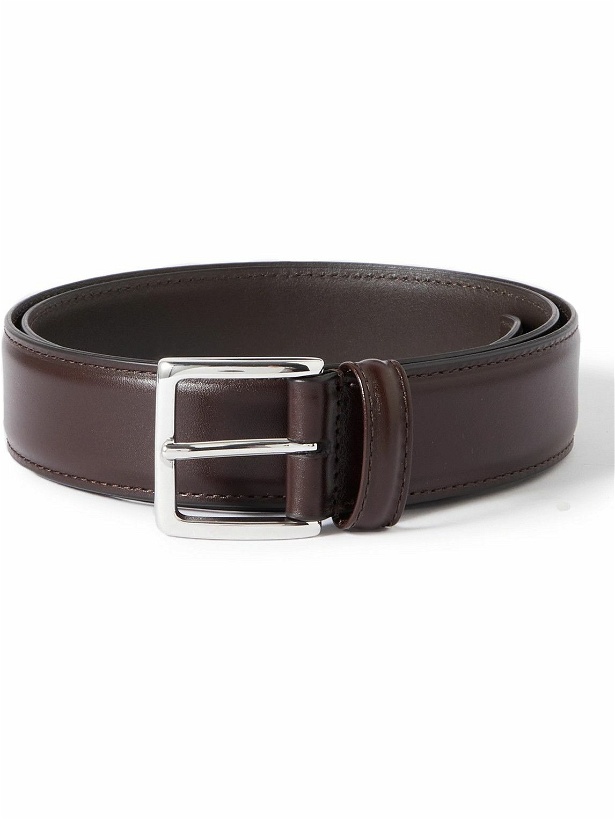 Photo: Anderson's - 3.5cm Leather Belt - Brown