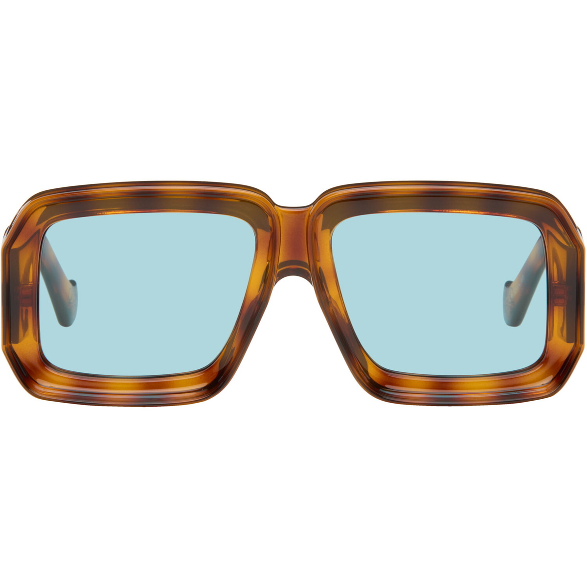 LOEWE Brown Paula's Ibiza 'Dive in Mask' Sunglasses