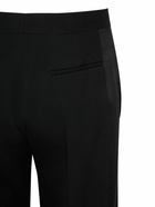 SAINT LAURENT - Tux Wool Pants W/ Side Bands