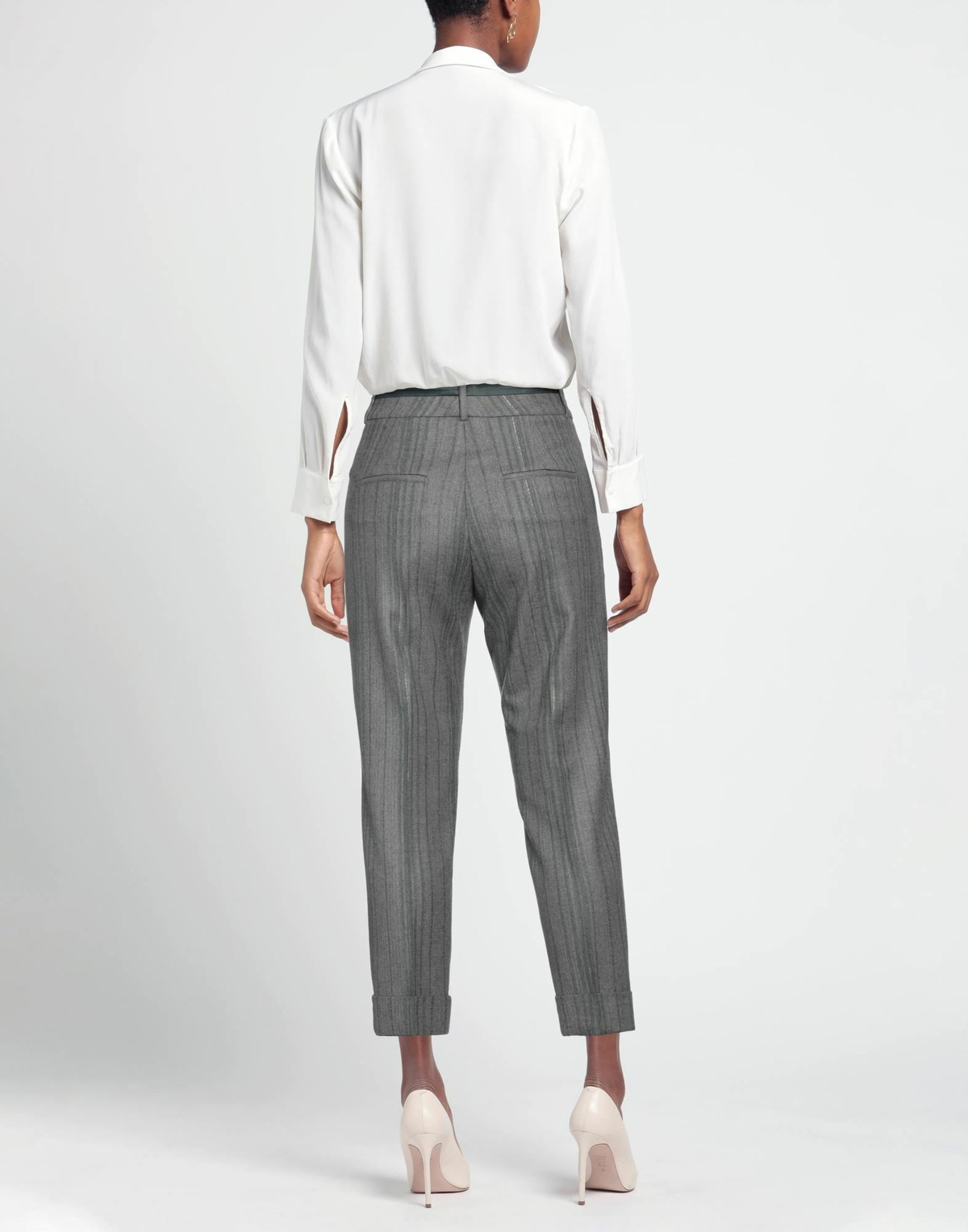 Peserico Womens Pants in Grey