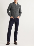 Incotex - Slim-Fit Shawl-Collar Virgin Wool Sweater - Unknown