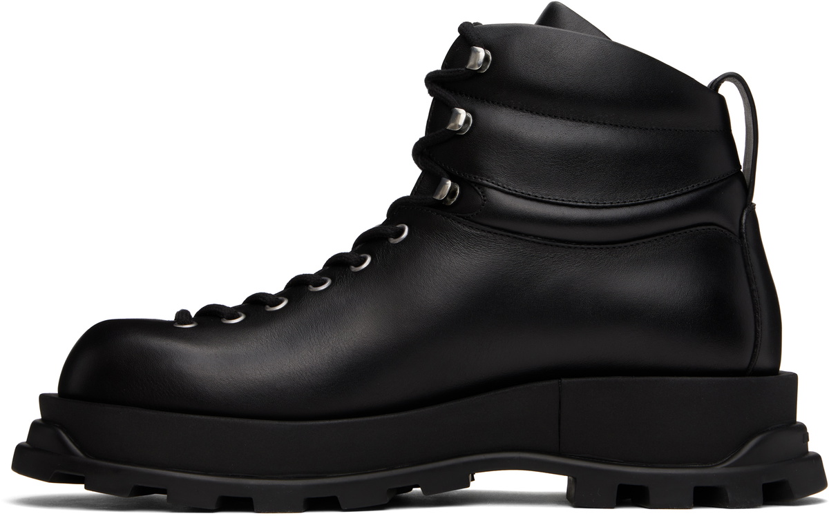 Jil Sander Black Ankle Boots