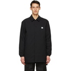 Acne Studios Black Padded Coach Jacket