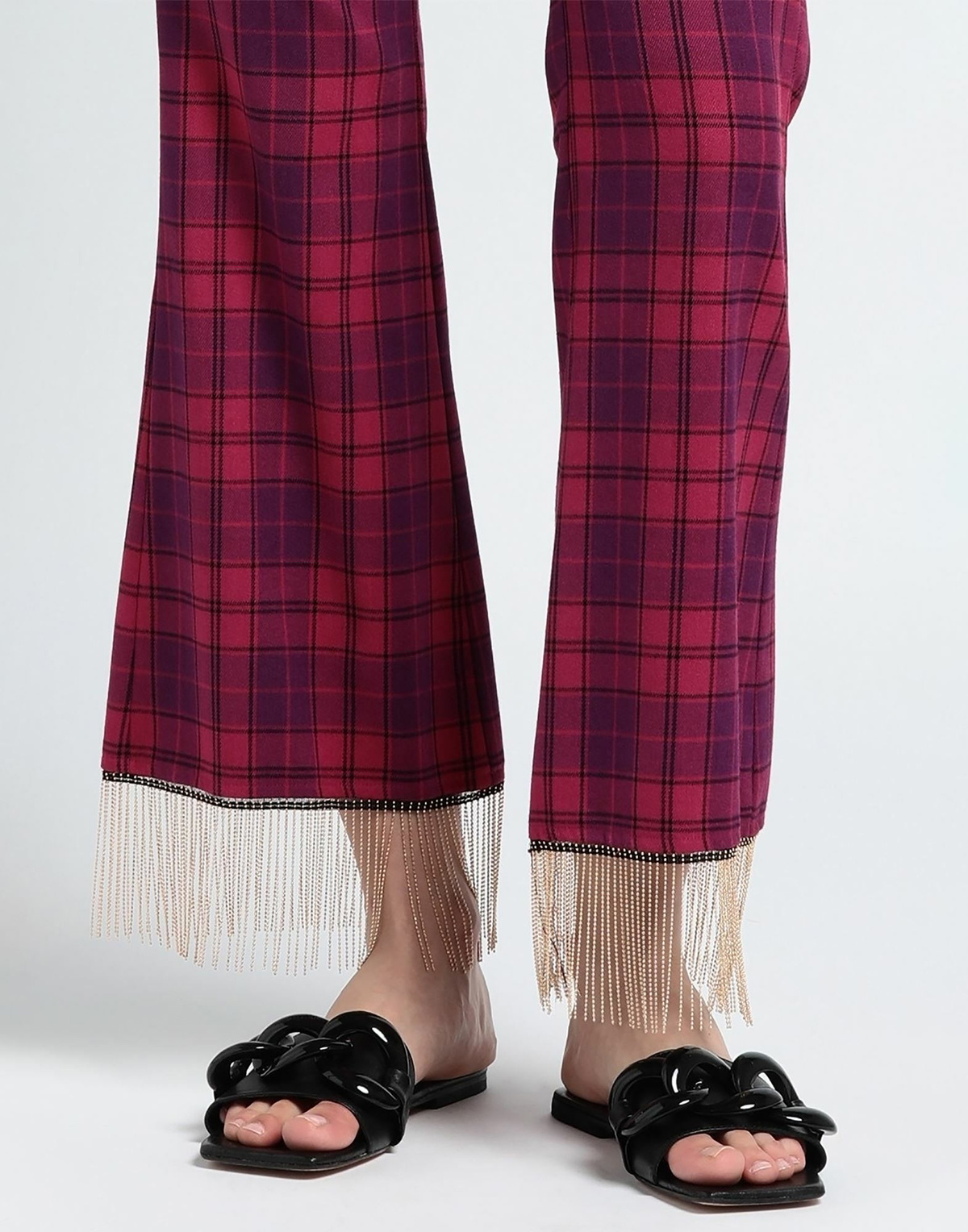 Jijil Womens Pants Garnet