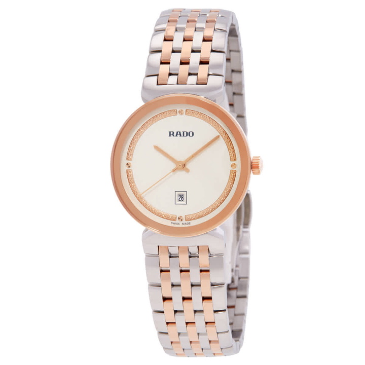 Photo: Rado Florence Quartz Champagne Dial Ladies Watch R48913403