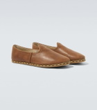 Sabah Sabah leather slip-on shoes