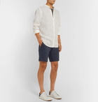 Ralph Lauren Purple Label - Knightsbridge Stretch-Cotton Shorts - Navy