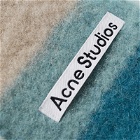 Acne Studios Men's Vesuvio Stripe Scarf in Blue/Grey