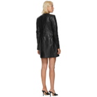 Situationist Black Open Chest Dress