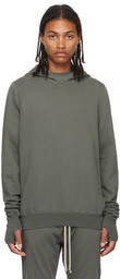 Rick Owens DRKSHDW Gray Gauntlet Granbury Hoodie