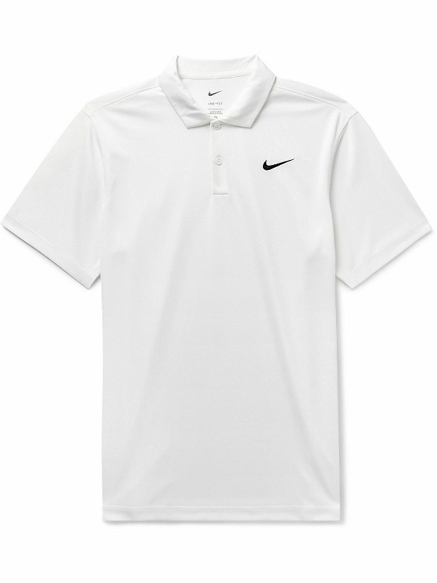 Photo: Nike Tennis - Victory Logo-Embroidered Dri-FIT Polo Shirt - White