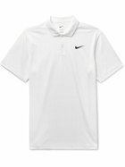 Nike Tennis - Victory Logo-Embroidered Dri-FIT Polo Shirt - White