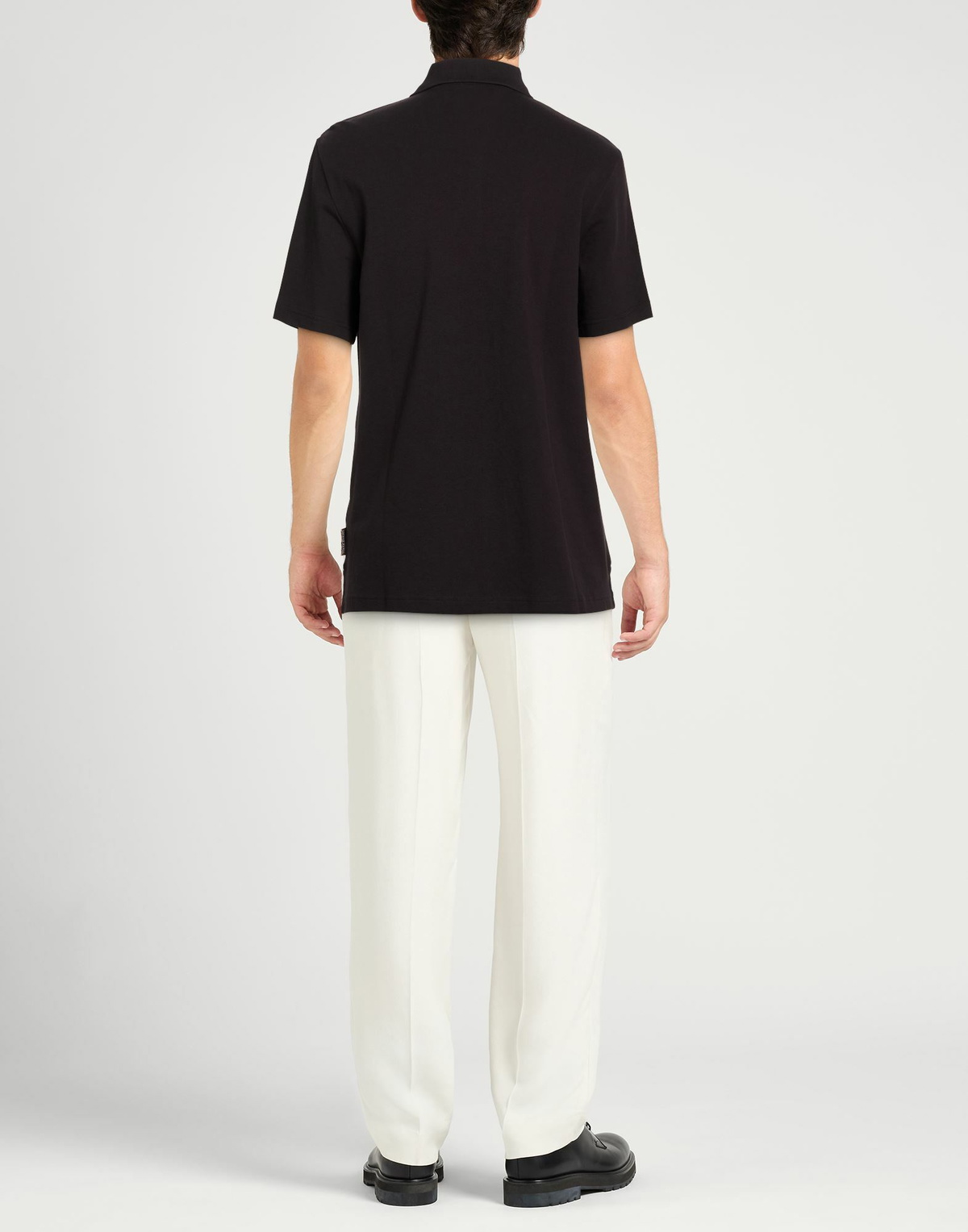 Just Cavalli Mens Polo shirt in Black