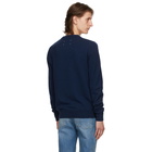 Maison Margiela Blue Cashmere Sweater