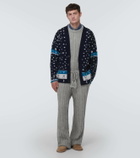 Alanui Talking Glacier wool sweatpants