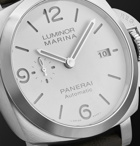 Panerai - Luminor Marina Automatic 44mm Stainless Steel and Suede Watch, Ref. No. PAM01314 - White