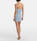 Anna Kosturova Cotton crochet minidress