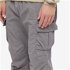 John Elliott Men's Back Sateen Cargo Pants in Charcoal