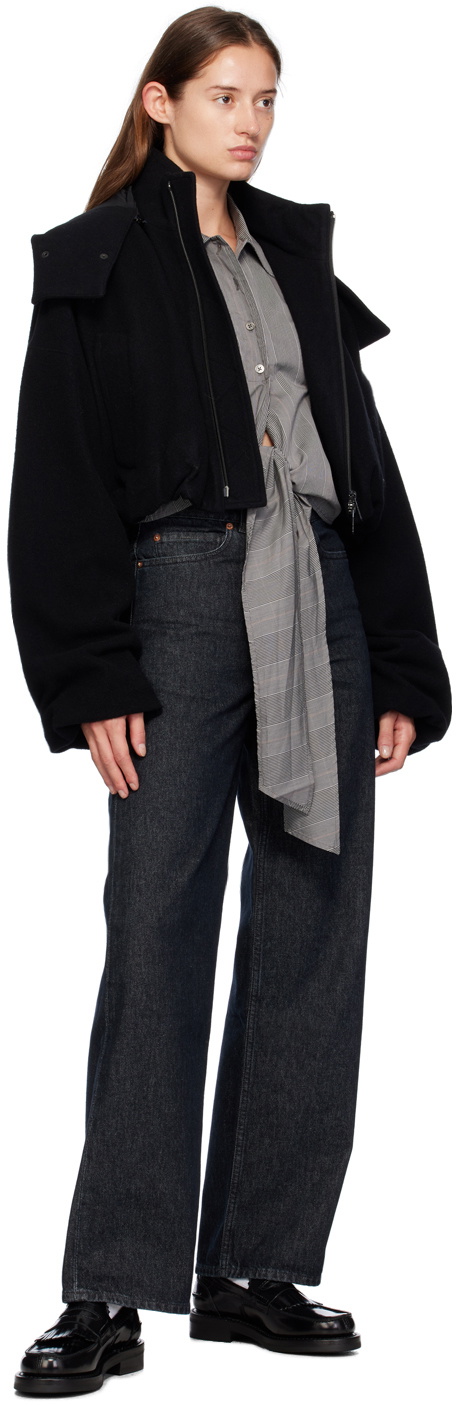 Y's Black N-Short Jacket