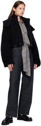 Y's Black N-Short Jacket